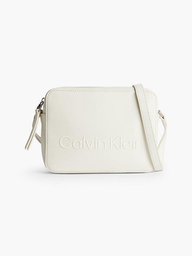 Calvin Klein USA Recycled Crossbody Womens Bag White 4678519-BR